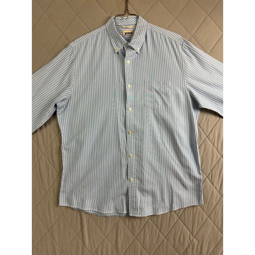 1901 Button Up Men's Extra Large Long Sleeve‎ Athletic Fit